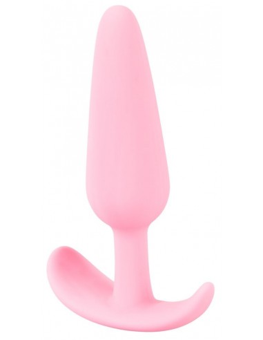 Mini butt plug morbido come la seta Rosa