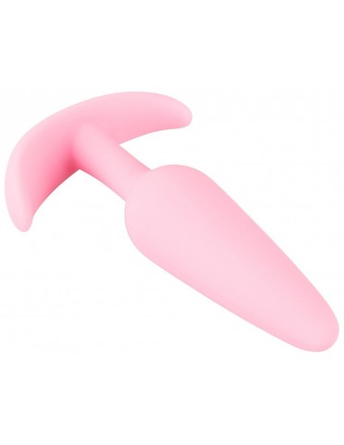 Mini butt plug morbido come la seta Rosa