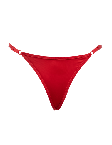 Perizoma Rosso con strass Taglia Unica