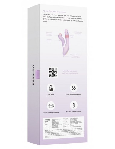 Vibratore rabbit a perle d'urto e...
