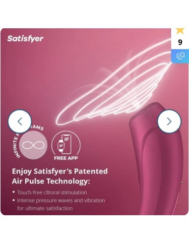 Succhia Clitoride Curvy 1 Plus