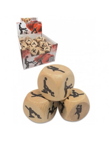 DADO KAMASUTRA IN LEGNO PICCOLO