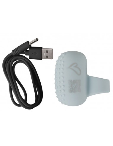 Vibratore da dito impermeabile con 10...