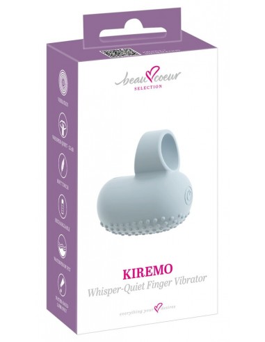 Vibratore da dito impermeabile con 10...