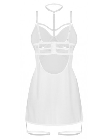 Negligé bianco-trasparente In rete...