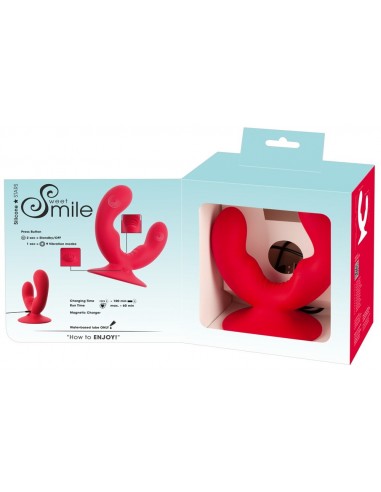 Vibratore doppio con base di...