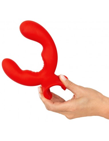 Vibratore doppio con base di...