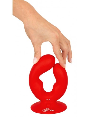 Vibratore doppio con base di...