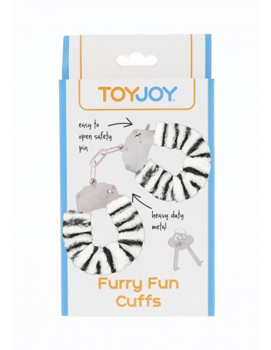 Toy Joy Manetta Pellicciotto Zebrato