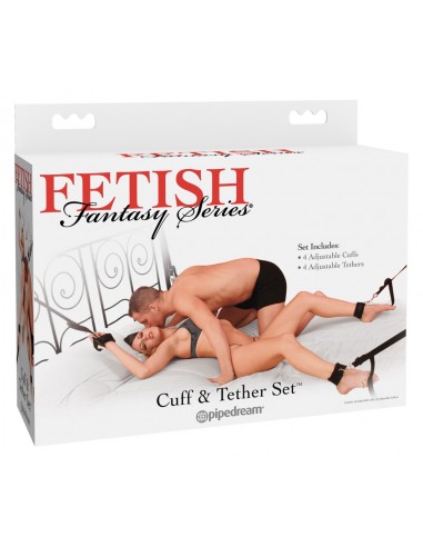 Fetish Fantasy Cuff e Tether Set