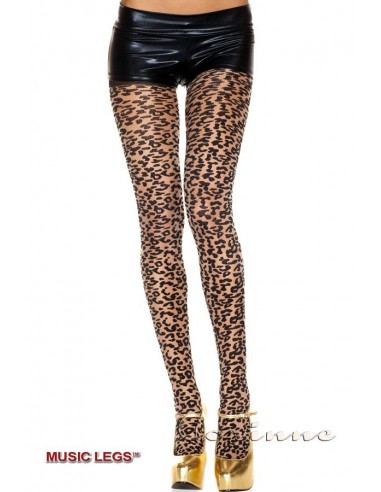 Ml-7282 Collant Leopardato UNICA