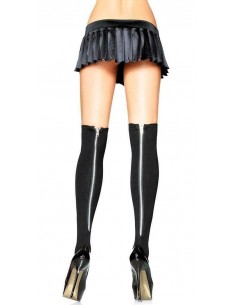 Biker Zipper Back Thigh...