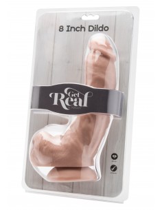 Dildo 8 Inch With Balls 2