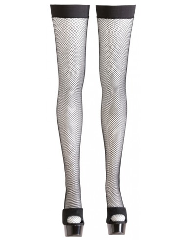 Calze A Rete Nere Autoreggenti S