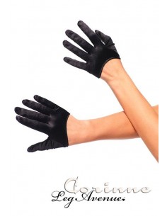 La-2137 Mini Cropped Satin...