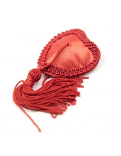 Heart Nipples Tassels Red 2
