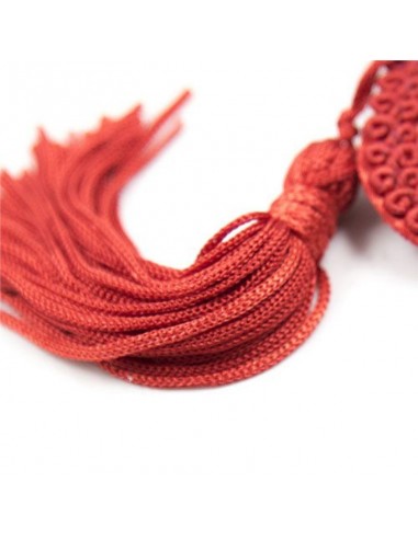 Heart Nipples Tassels Red