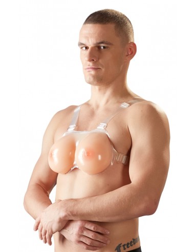 Strap-On Silicone Breasts