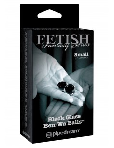Black Glass Ben Wa Balls