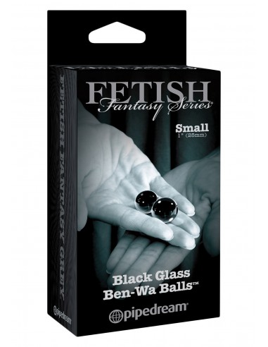 Black Glass Ben Wa Balls