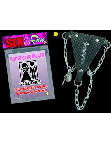 CINTURA CASTITA’ ADDIO AL NUBILATO