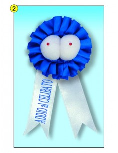 MINI COCCARDA “ADDIO AL...