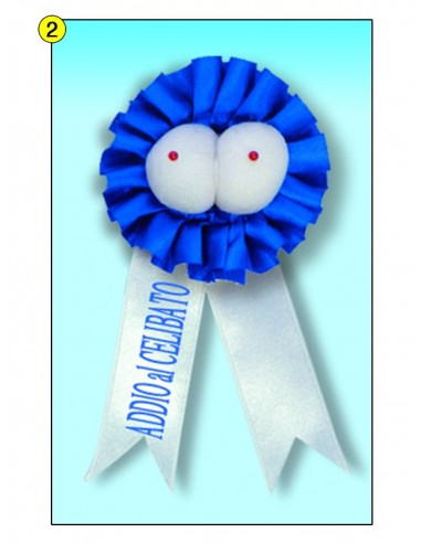 MINI COCCARDA “ADDIO AL CELIBATO”