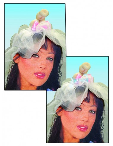 VELO CORTO CON PISELLO MEDIO IN STOFFA