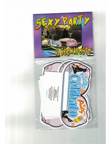 Segnaposto per addio al celibato