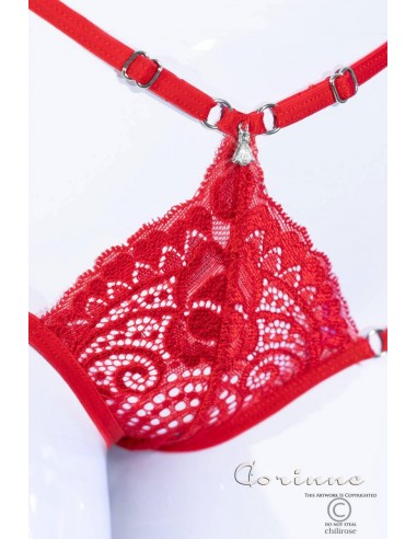 CR-4387 Brasiliana in pizzo con doppi...