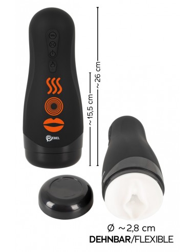 Masturbator with 3 Functions
