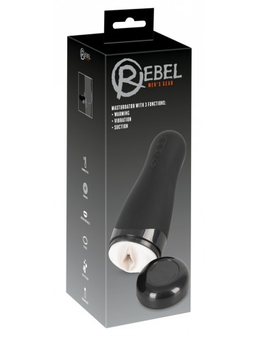 Masturbator with 3 Functions