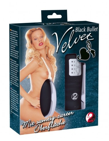 Uovo vibrante Black Bullet