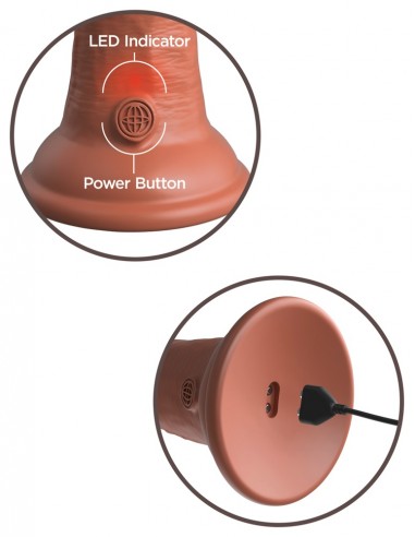 vibratore Ultra realistico 6"...