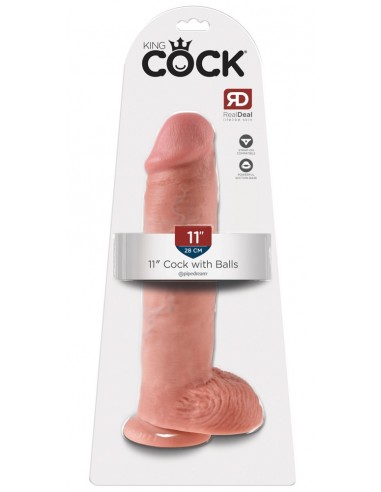 fallo realistico 11" Cock with Balls