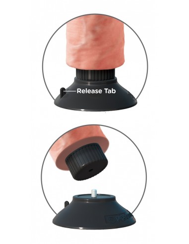 vibratore realistico 8" Vibrating...