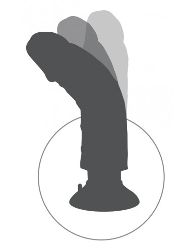 vibratore realistico 8" Vibrating...