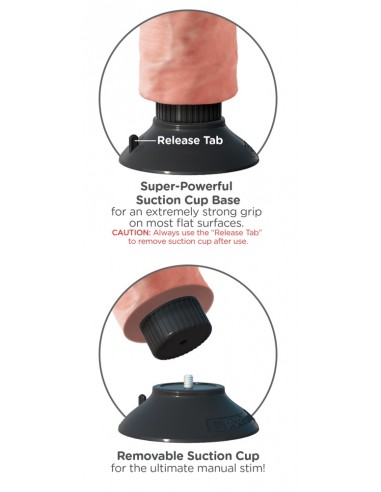 vibratore realistico 7" Vibrating Cock