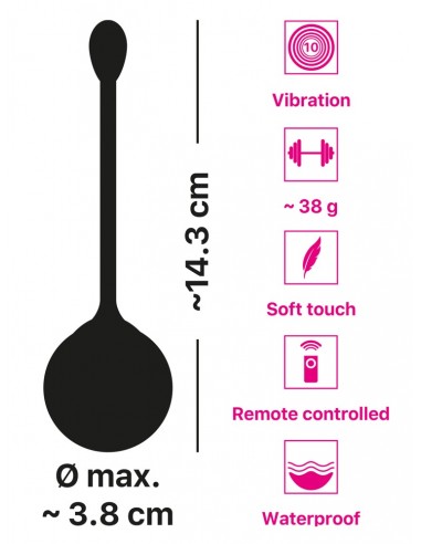 sfera vibrante remota RC Love Ball
