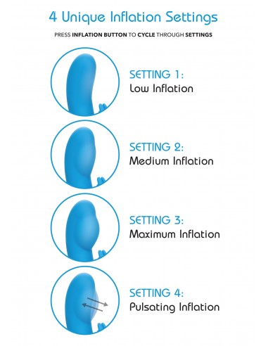 vibratore rabbit G Inflatable G-Bunny