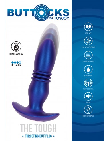 plug vibrante a pulsione The Tough...