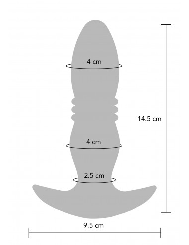 plug vibrante a pulsione The Tough...