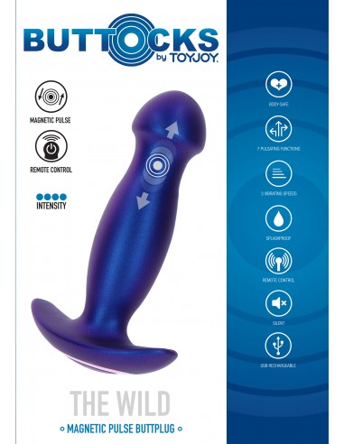 plug vibrante a pulsione The Wild...