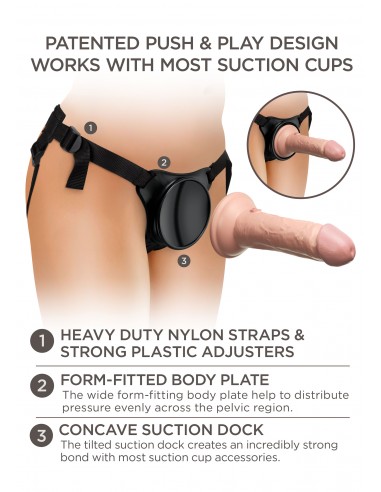 strap on Beginners Silic. Body Dock Kit