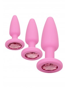 set da 3 plug gioiello...