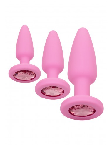 set da 3 plug gioiello Crystal Booty Kit